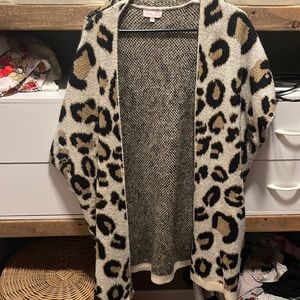 🍎LAST DAY 9/28🍎Cheetah cardigan